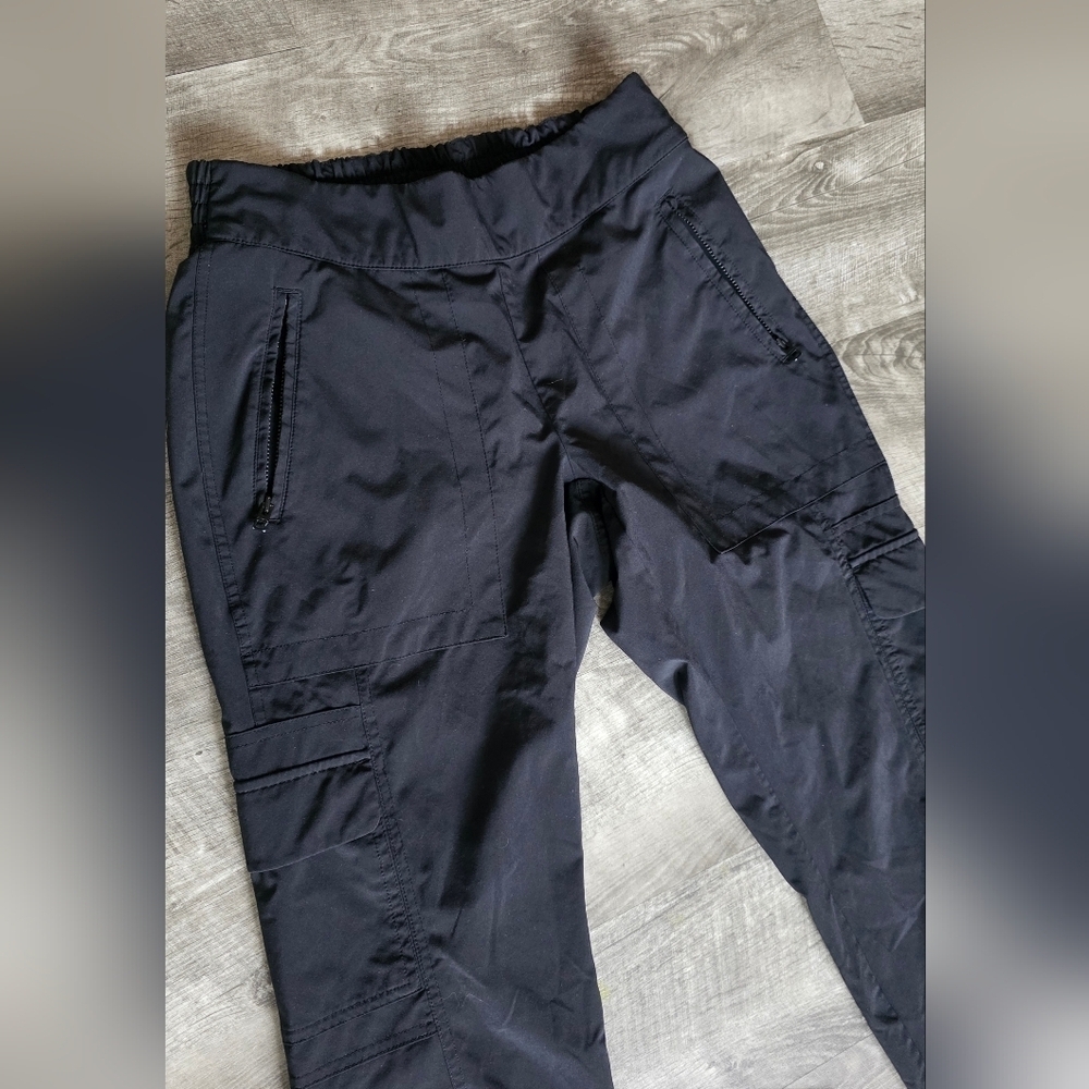 Athleta Women's Black Track Pants - Picture 2 of 5